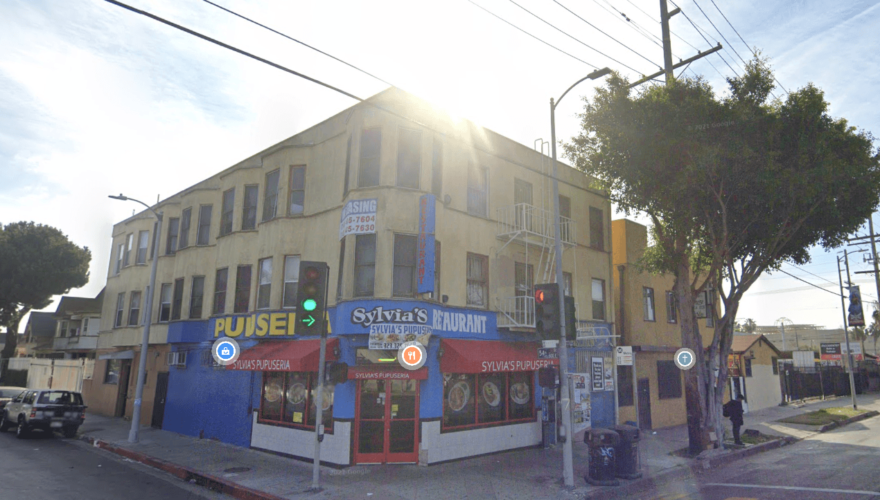 A street view of a building with a sign that says "Pulser".